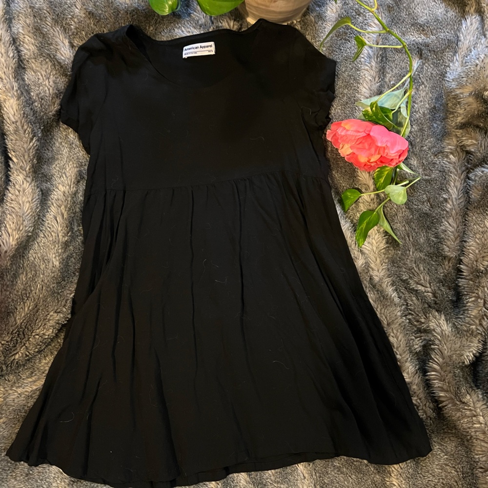 🧡SOLD💥American Apparel black shift dress
